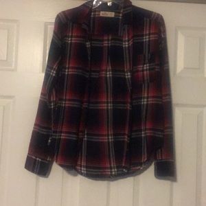 Hollister flannel size XS